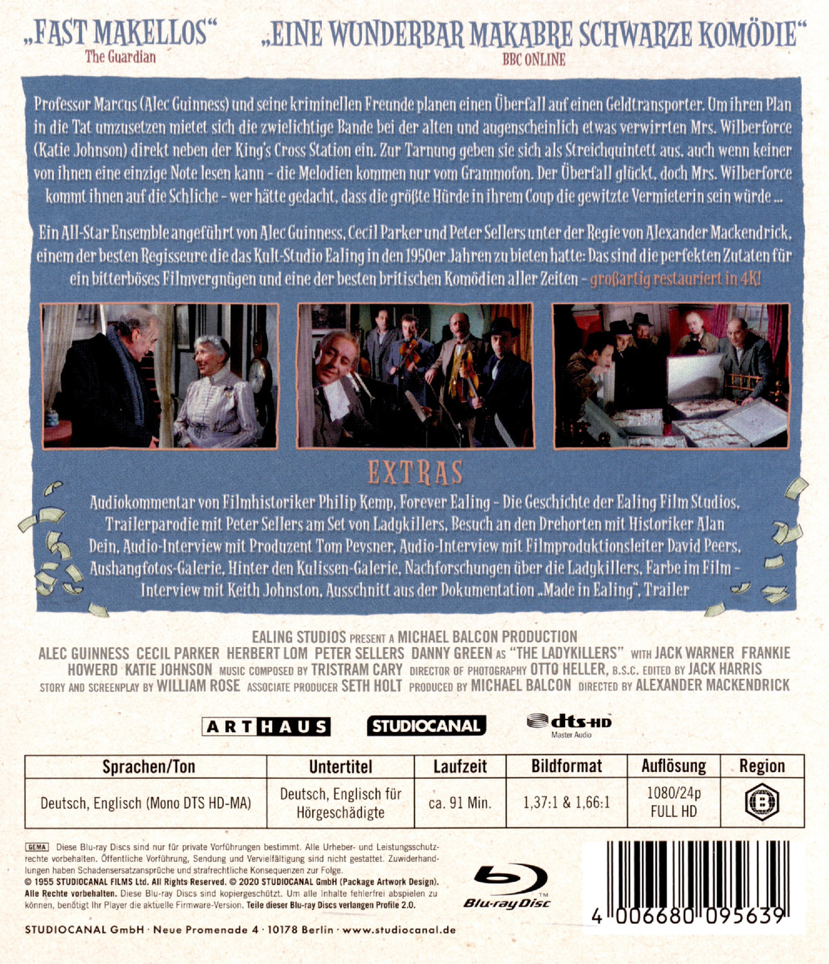 Ladykillers (blu-ray)