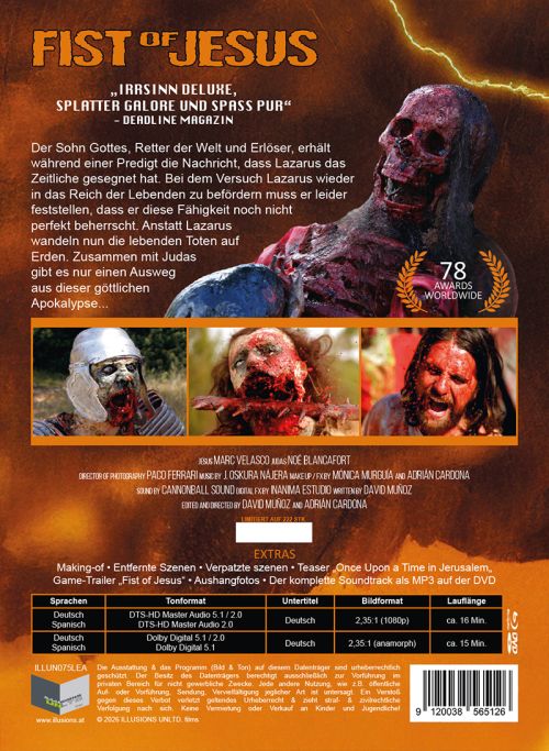 Fist of Jesus - Uncut Mediabook Edition (DVD+blu-ray) (A)