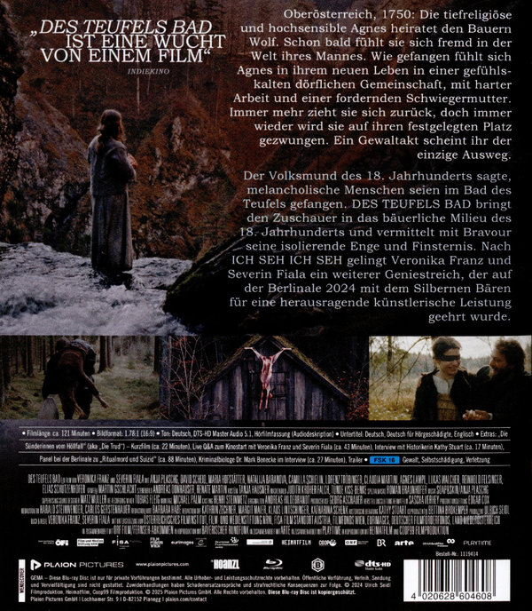 Des Teufels Bad  (Blu-ray Disc) Des Teufels Bad  (Blu-ray Disc)