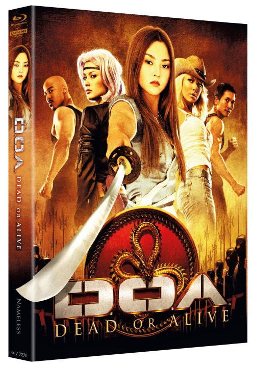 D.O.A. - DOA - Dead or Alive - Uncut Mediabook Edition  (4K Ultra HD+blu-ray) (B)