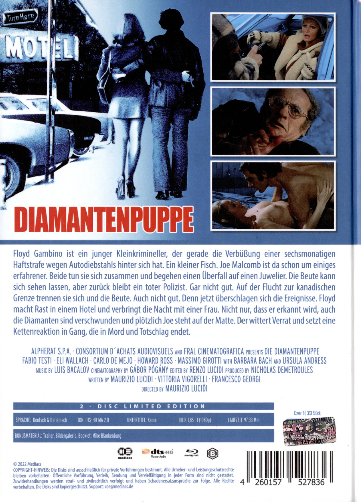 Diamantenpuppe - Uncut Mediabook Edition (DVD+blu-ray) (B)