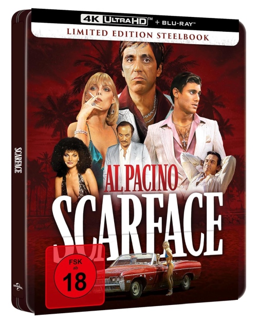 Scarface - Limited Steelbook Edition  (4K Ultra HD+blu-ray)