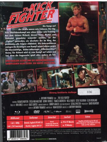 Kick Fighter, The - Uncut Mediabook Edition (DVD+blu-ray) (D)