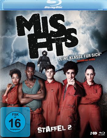 Misfits - Staffel 2 (blu-ray)