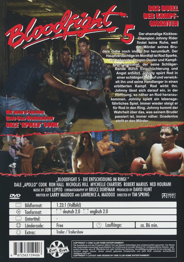Bloodfight 5 - Uncut Edition (DVD)