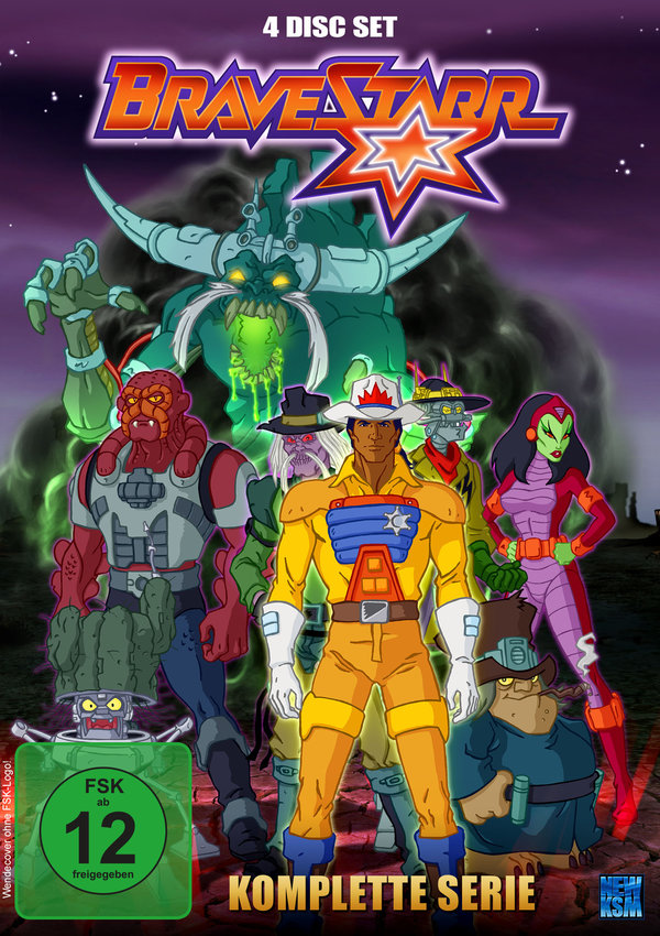 Bravestarr - Gesamtbox inkl. Legende - New Edition  [4 DVDs]  (DVD)