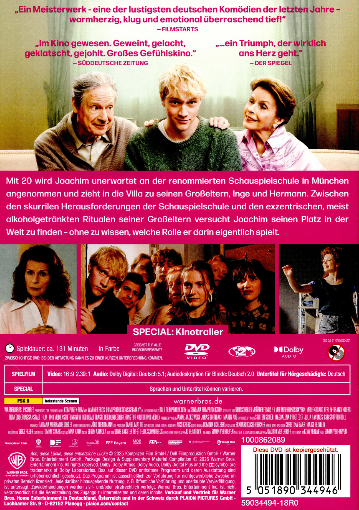 Ach, diese Lücke, diese entsetzliche Lücke  (DVD)