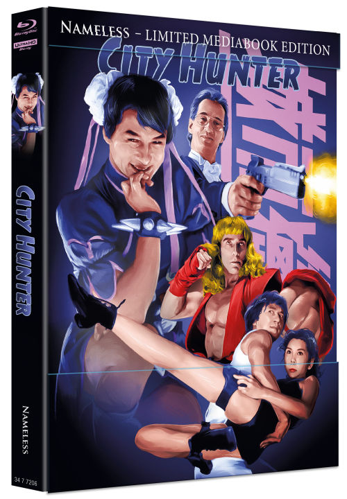 City Hunter - Uncut Mediabook Edition  (4K Ultra HD+blu-ray) (A)