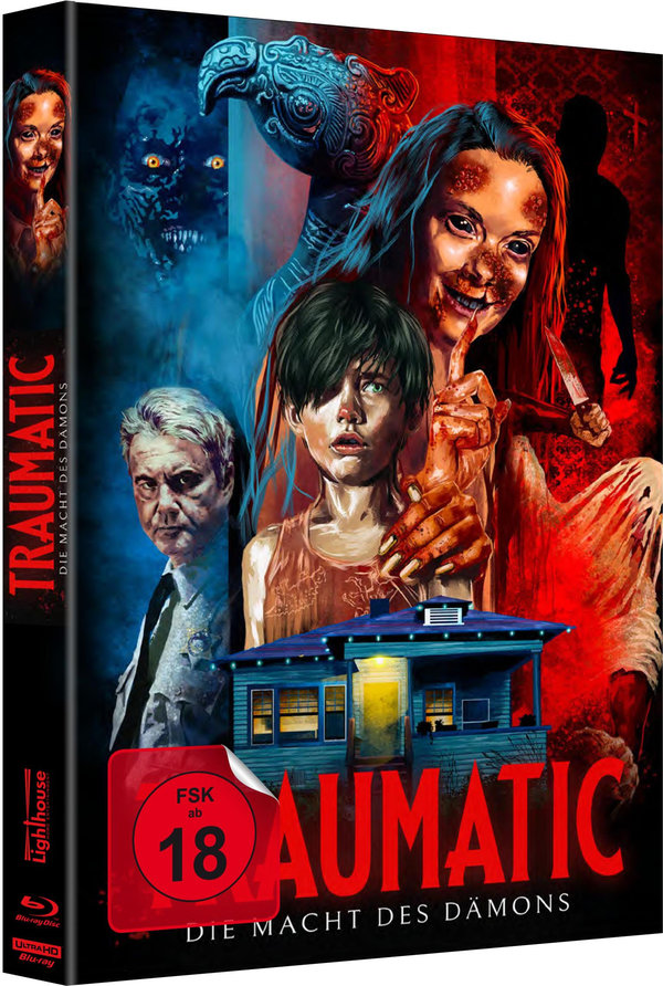 Traumatic - Die Macht des Dämons - Uncut Mediabook Edition  (4K Ultra HD+blu-ray) (B)