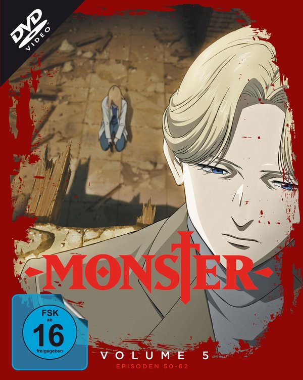 MONSTER - Volume 5 (Ep. 50-62) -Steelbook  [2 DVDs]  (DVD)