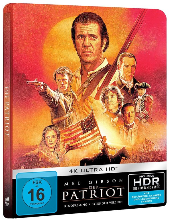Der Patriot - Extended Version & Kinofassung - Steelbook  (2 4K Ultra HD)