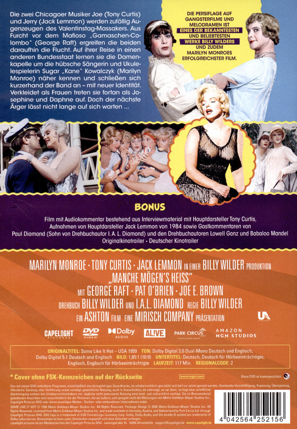 Manche mögen's heiß  (DVD)