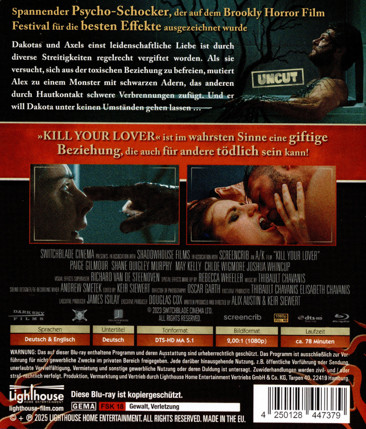 Kill your Lover  (Blu-ray Disc)