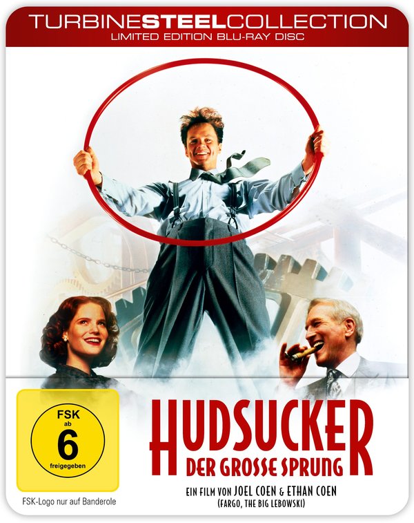 Hudsucker - Der große Sprung - Turbine Steel Collection (blu-ray)