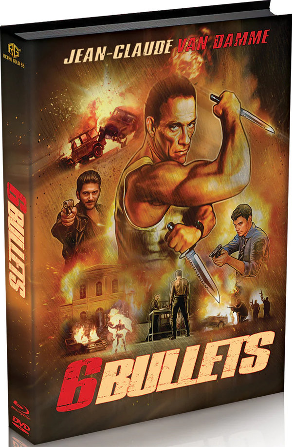 Six Bullets - Uncut Mediabook Edition  (DVD+blu-ray)