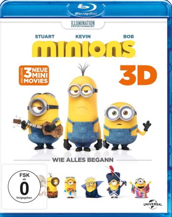 Minions 3D (3D blu-ray)