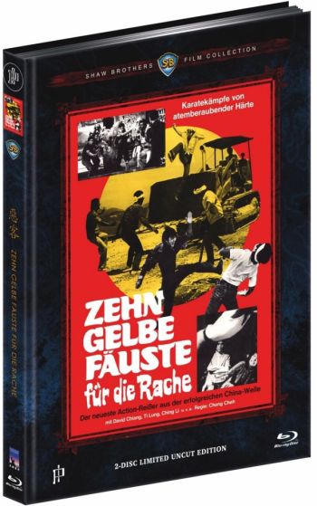 Zehn gelbe Fäuste für die Rache - Shaw Brothers Collection - Uncut Mediabook Edition (DVD+blu-ray) (C)