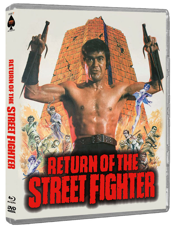 Return of the Street Fighter - Der Unerbittliche Vollstrecker - Sonny Chiba - Uncut Edition (DVD+blu-ray)