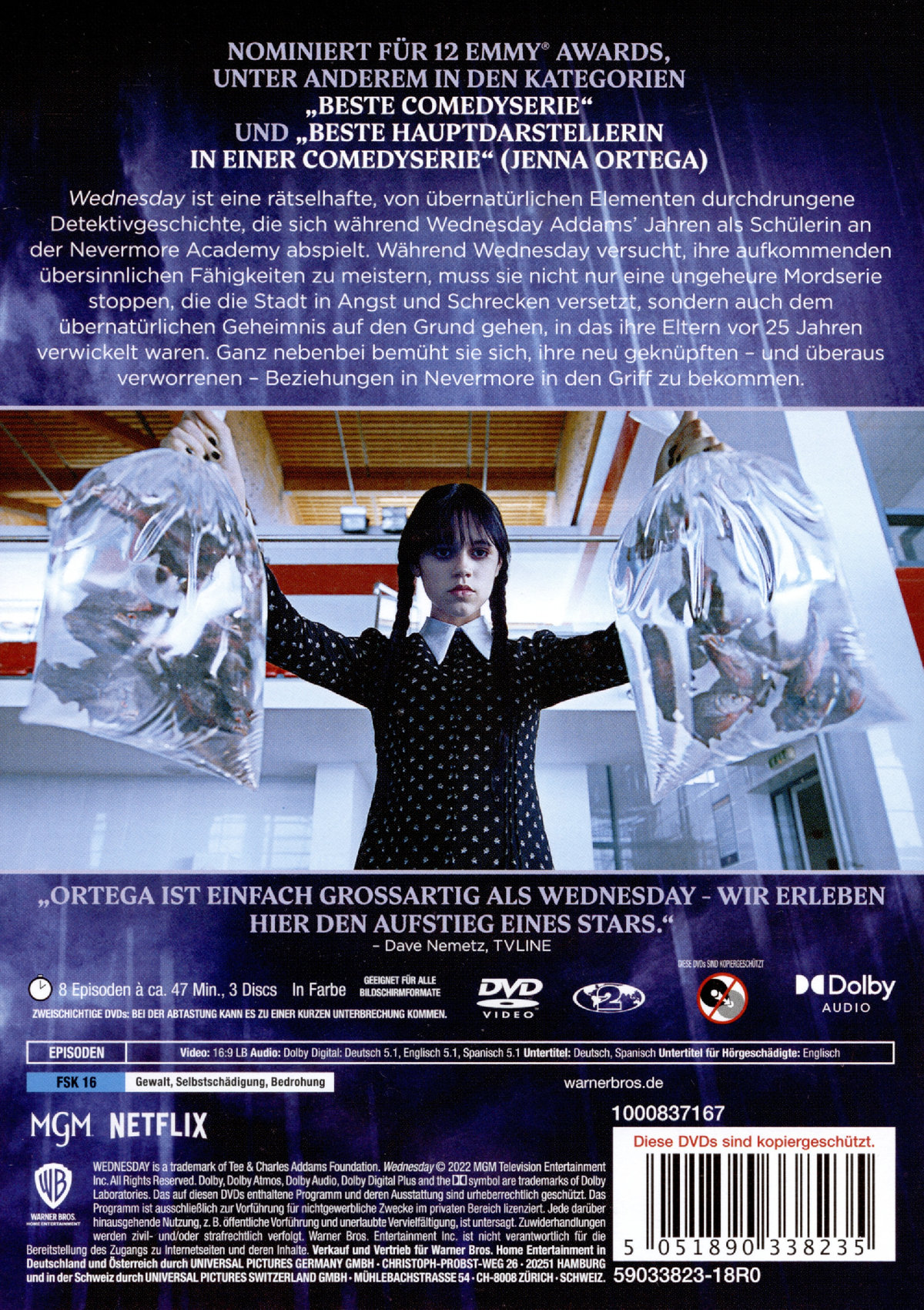 Wednesday: Staffel 1  [3 DVDs]  (DVD)