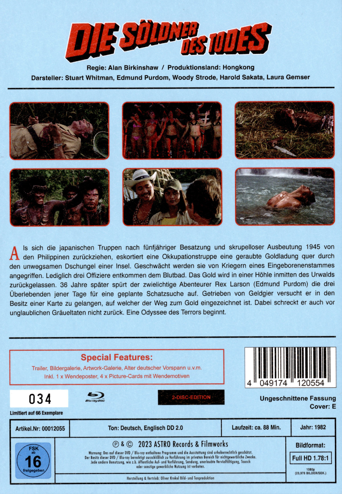Die Söldner des Todes - Uncut Mediabook Edition  (DVD+blu-ray) (E)