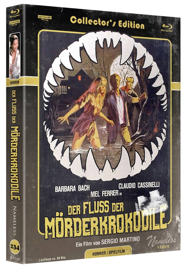 Der Fluss der Mörderkrokodile - Uncut Mediabook Edition  (4K Ultra HD+blu-ray) (C)