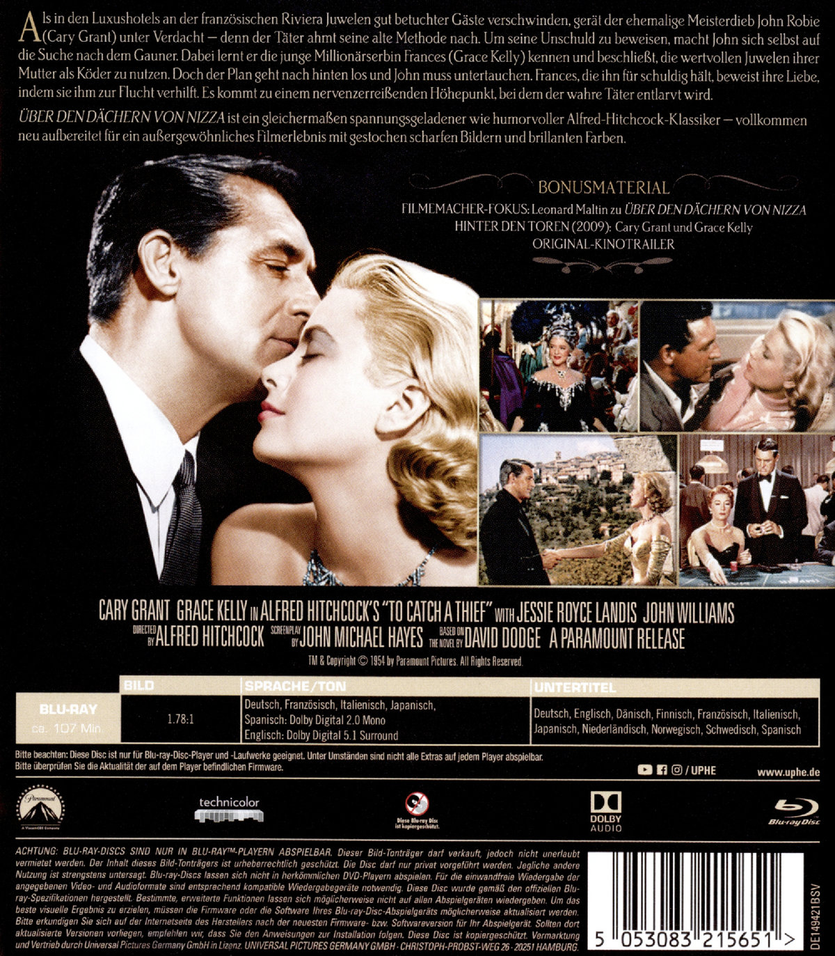Über den Dächern von Nizza (blu-ray)