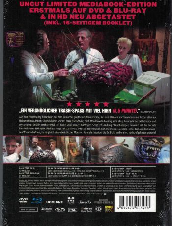 Gehirn, Das - Ein Toter sucht seinen Mörder - Uncut Mediabook Edition (DVD+blu-ray)