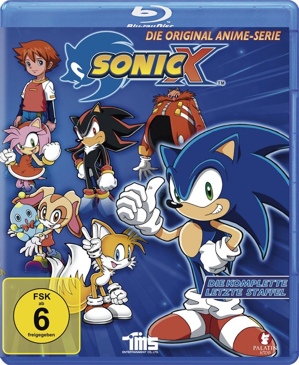 Sonic X 2 - Alle 26 Folgen, die komplette letzte Staffel  (Blu-ray Disc)