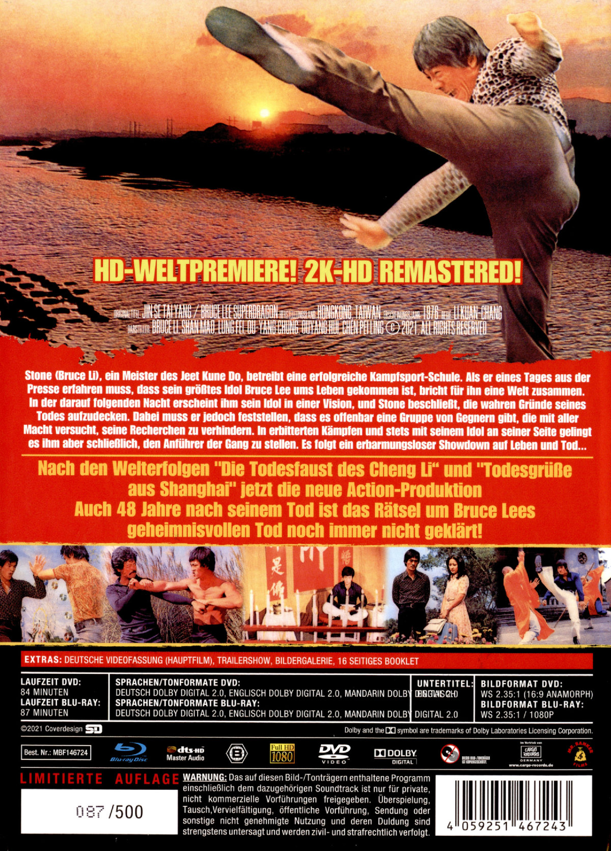 King of Karate Bruce Lee, The - Er bleibt der Grösste - Uncut Mediabook Edition (DVD+blu-ray) (B)