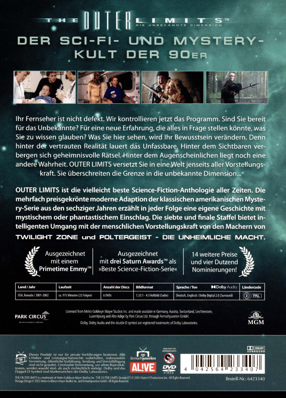 Outer Limits, The - Die unbekannte Dimension -  Staffel 7