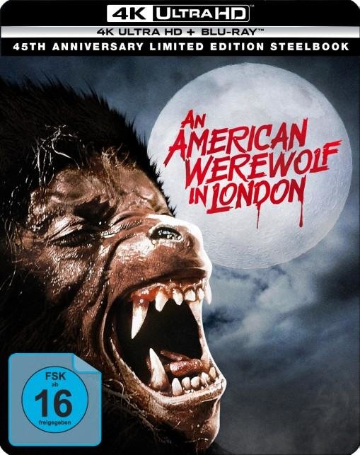 American Werewolf - Uncut Steelbook Edition  (4K Ultra HD+blu-ray)