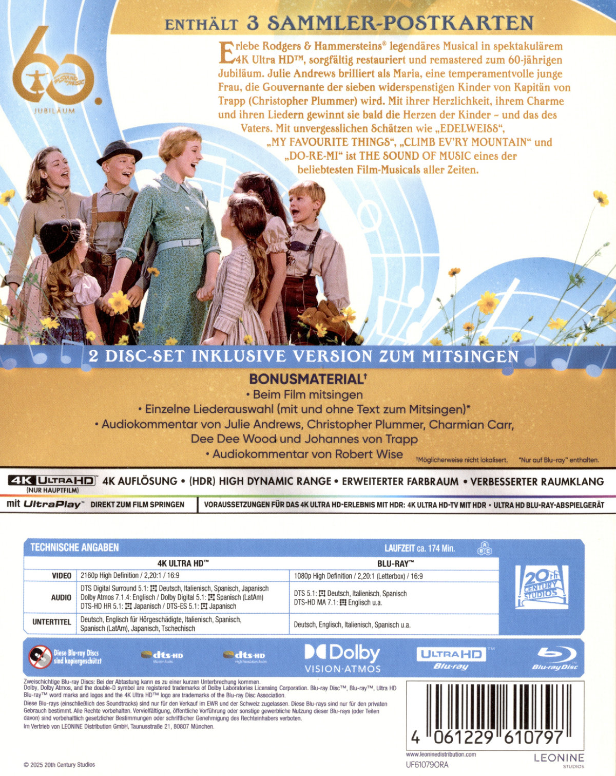 The Sound of Music (4K Ultra HD)