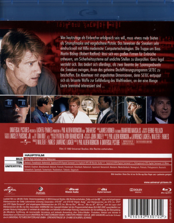 Sneakers - Die Lautlosen (blu-ray)