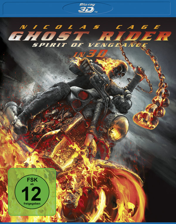 Ghost Rider: Spirit of Vengeance 3D (3D blu-ray)