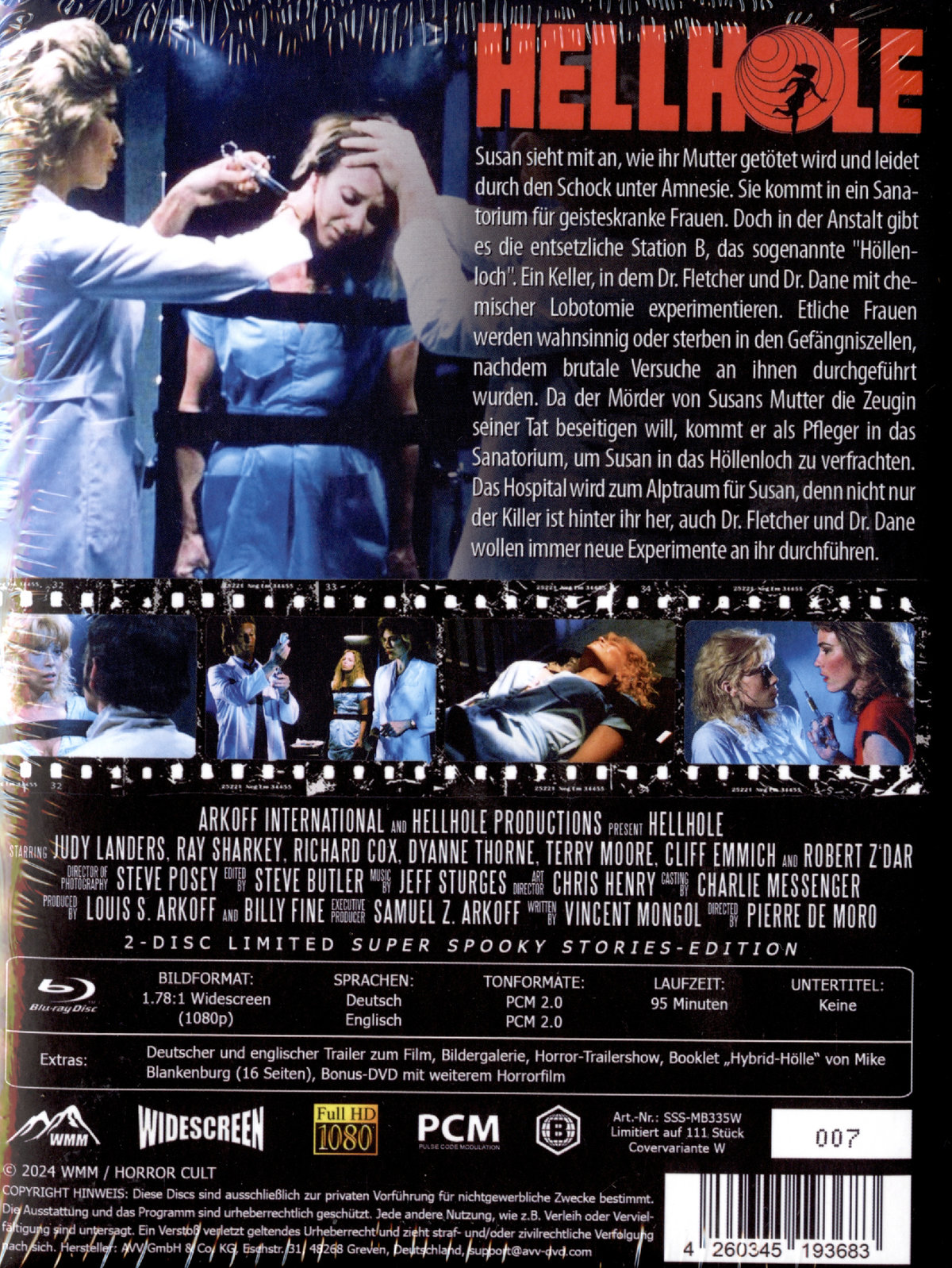 Hellhole - Uncut Mediabook Edition - Limitiert auf 111 Stück  (+ Bonus-DVD mit weiterem Horrorfilm)  (blu-ray)