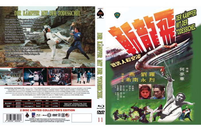 Der Kämpfer mit der Todessichel - Uncut Edition  (DVD+blu-ray)