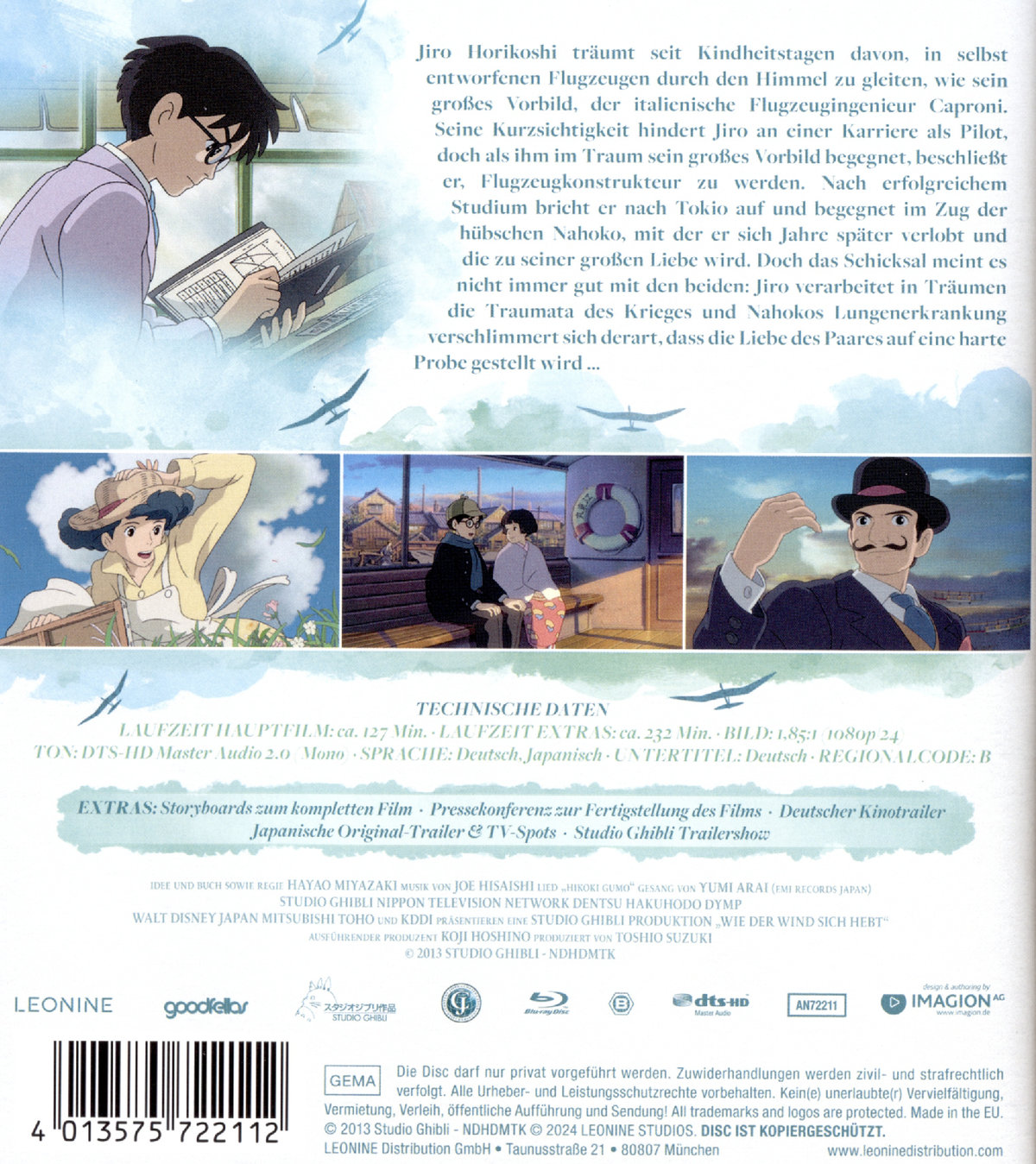 Wie der Wind sich hebt - White Edition  (Blu-ray Disc)