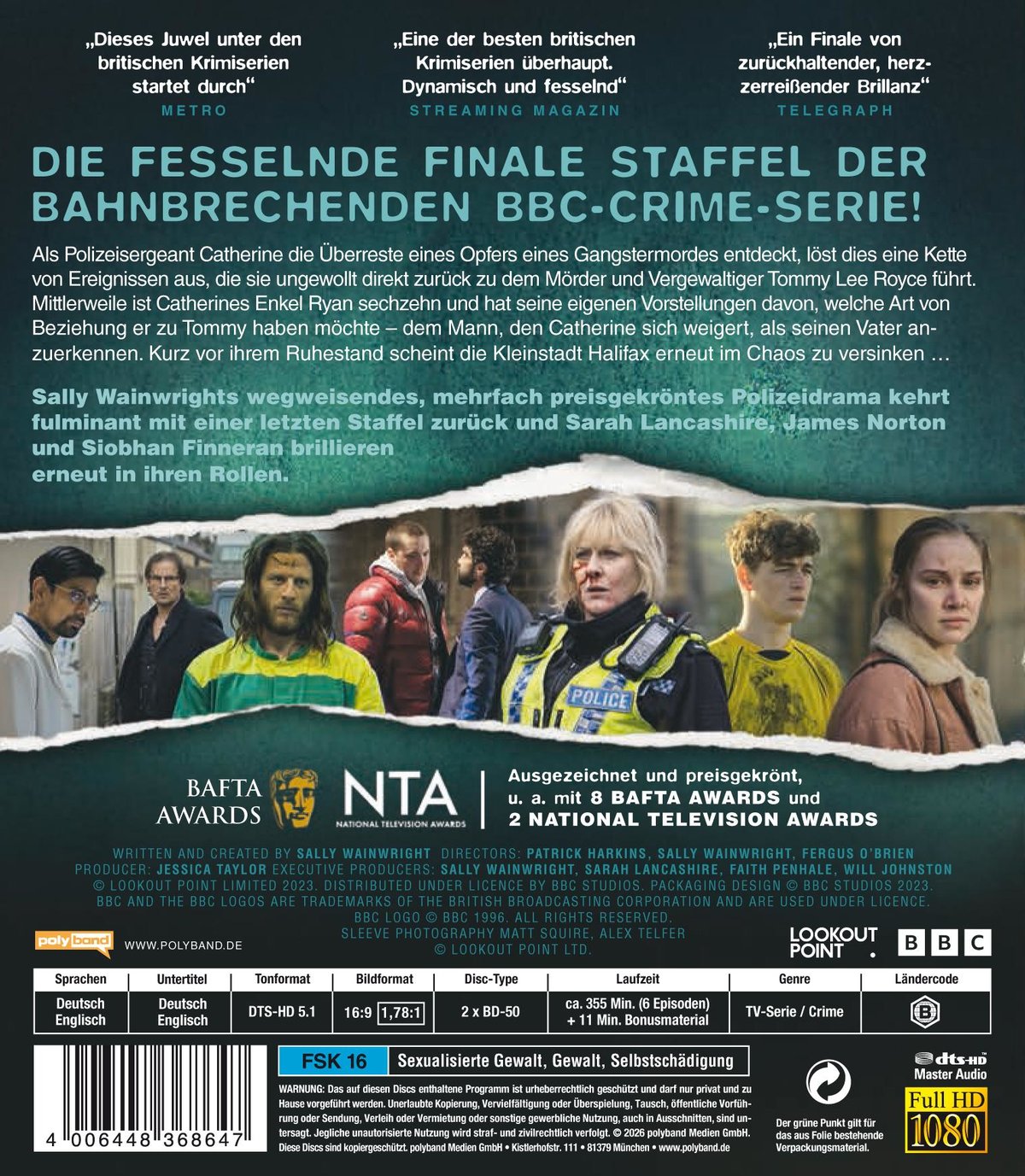 Happy Valley - In einer kleinen Stadt. Staffel 3  [2 BRs]  (Blu-ray Disc)