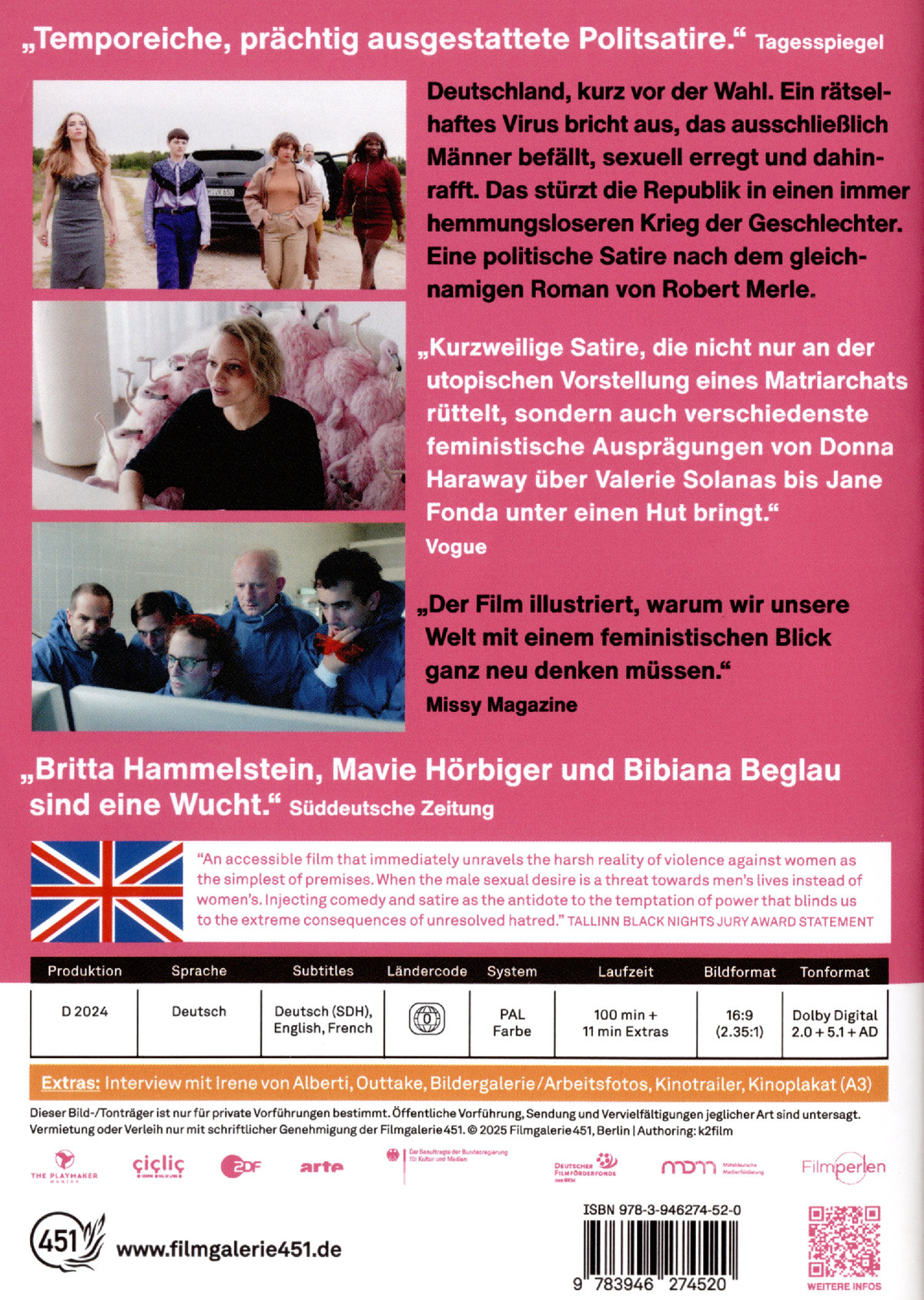 Die geschützten Männer  (DVD)