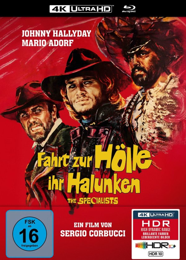 Fahrt zur Hölle, ihr Halunken (The Specialists) - Uncut Mediabook Edition  (4K Ultra HD+blu-ray) Fahrt zur Hölle, ihr Halunken (The Specialists) - Uncut Mediabook Edition  (4K Ultra HD+blu-ray)