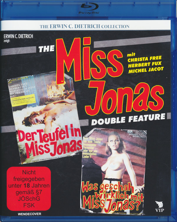 Miss Jonas Double Feature - Der Teufel in Miss Jonas/Was geschah wirklich...(blu-ray)