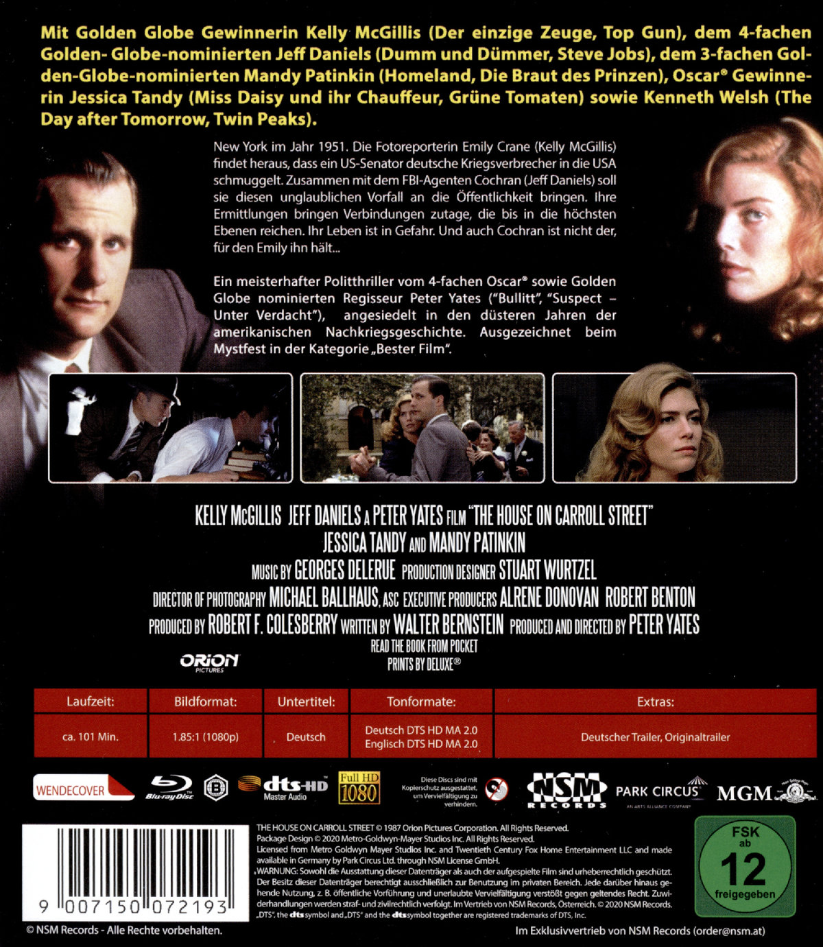 Haus in der Carroll Street, Das - Uncut Edition (blu-ray)