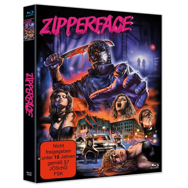 Zipperface - Cover B  (Blu-ray Disc)