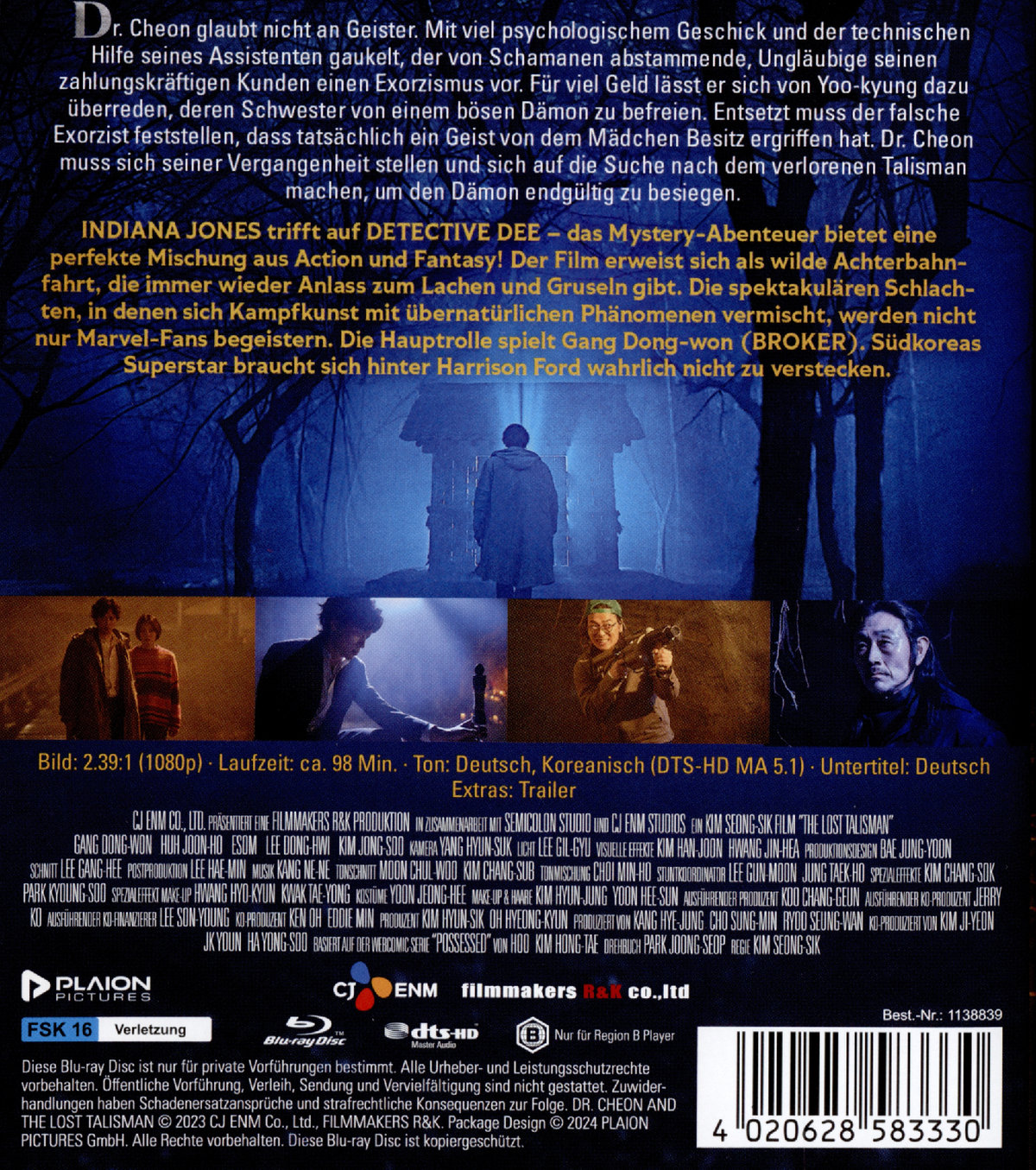 Lost Talisman, The - Die Geister, die ich rief (blu-ray)