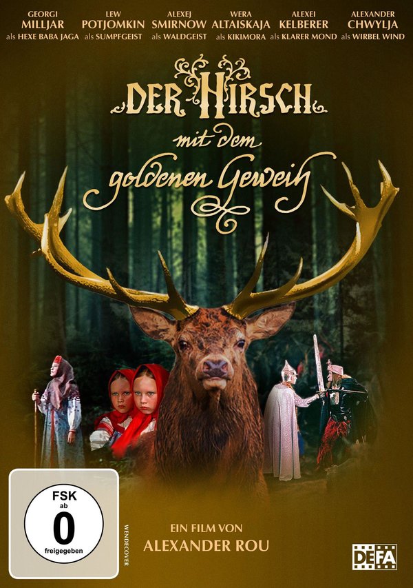 Der Hirsch mit dem goldenen Geweih (1971) (Filmjuwelen / DEFA-Märchen) (Neuauflage) (DVD) Der Hirsch mit dem goldenen Geweih (1971) (Filmjuwelen / DEFA-Märchen) (Neuauflage) (DVD)