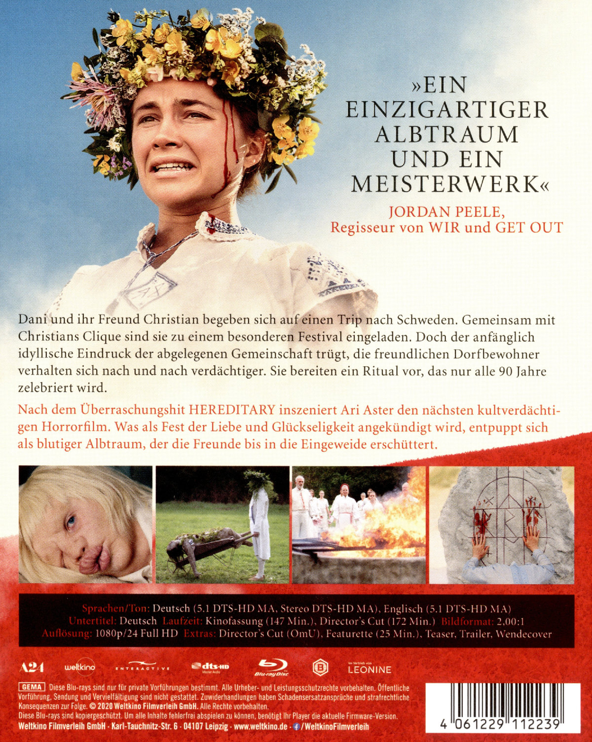 Midsommar - Kinofassung & Directors Cut (blu-ray)