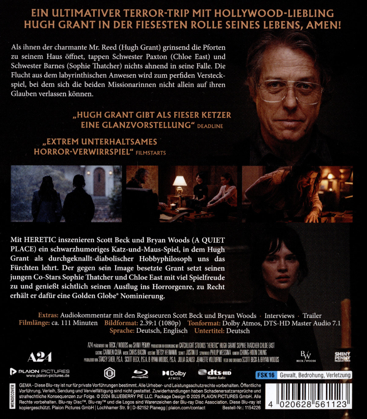 Heretic  (Blu-ray Disc)