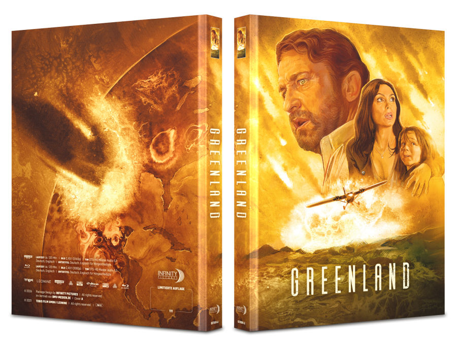 Greenland - Uncut Mediabook Edition  (4K Ultra HD+blu-ray) (A)
