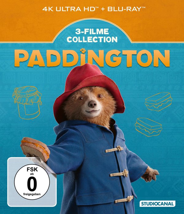 Paddington - 3 Filme Collection  (3 4K Ultra HDs)