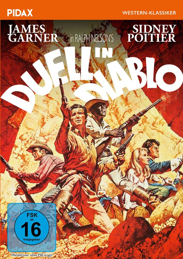 Duell in Diablo / Packender Kultwestern mit James Garner und Sidney Poitier (Pidax Western-Klassiker)  (DVD)